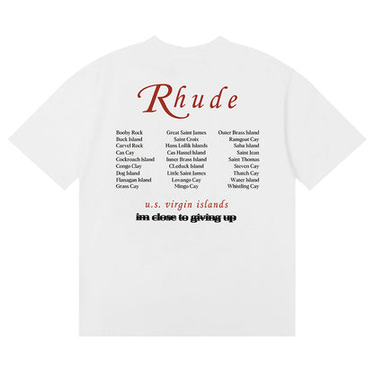 RHUDE USVI Regatta Tour Tee