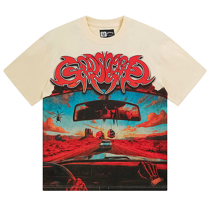 GODSPEED Driving Racing Car T-shirt Godspeed
