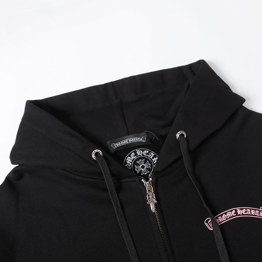 Chrome Hearts New Zip Up Hoodie 8660 Chrome Hearts