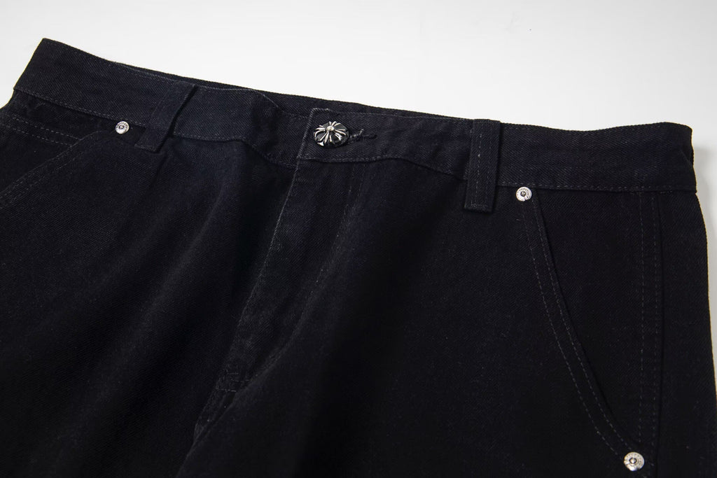 Chrome Hearts American street art cross with straight shaft Pants V10 Chrome Hearts