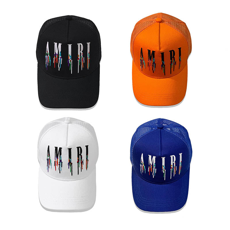 AMIRI color splash paint new color cap sun hat AMIRI