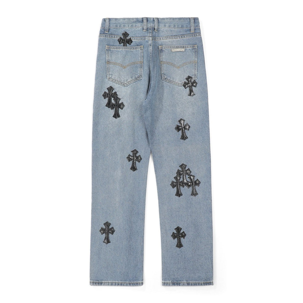 Chrome Hearts American street art cross with straight shaft Pants Chrome Hearts