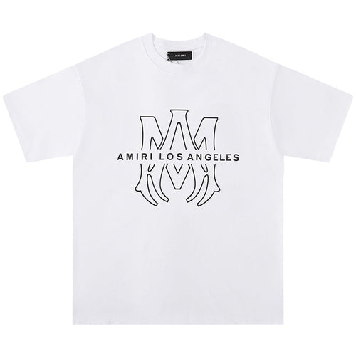 AMIRI Classic letter logo printing T-Shirts AMIRI