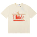 RHUDE  Rossa T-Shirts RHUDE