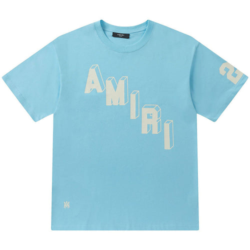 AMIRI  Logo Printed Crewneck T-Shirt AMIRI