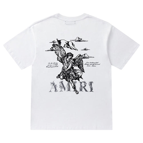 AMIRI Angel-print cotton-jersey T-Shirt AMIRI