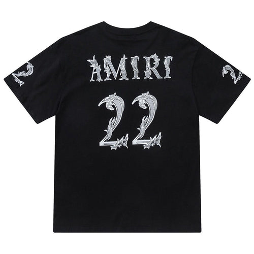 Amiri 22 Logo-Printed Crewneck T-Shirt AMIRI