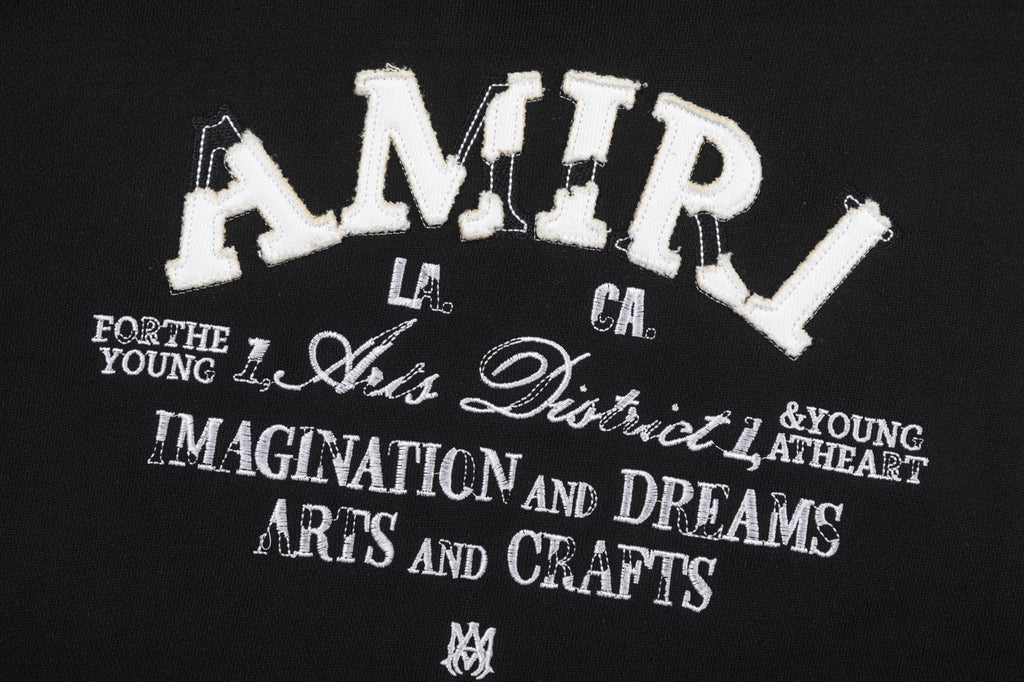 AMlRl Distressed Arts District Hoodie AMIRI