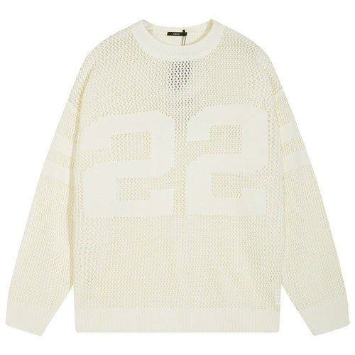 AMIRI 22 Crew Open Stitch Sweaters AMIRI
