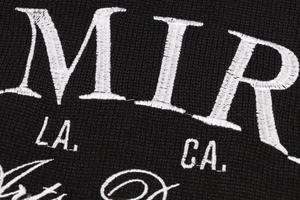 AMlRl Distressed Arts District Cotton  Sweaters AMIRI