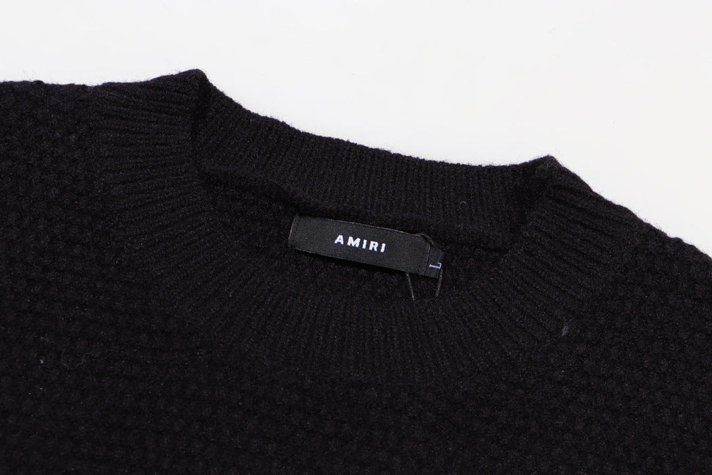 AMlRl Core Logo Cotton   Sweater AMIRI