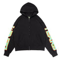 DENIM TEARS Spring Gardens Zip Hoodie Black DENIM TEARS