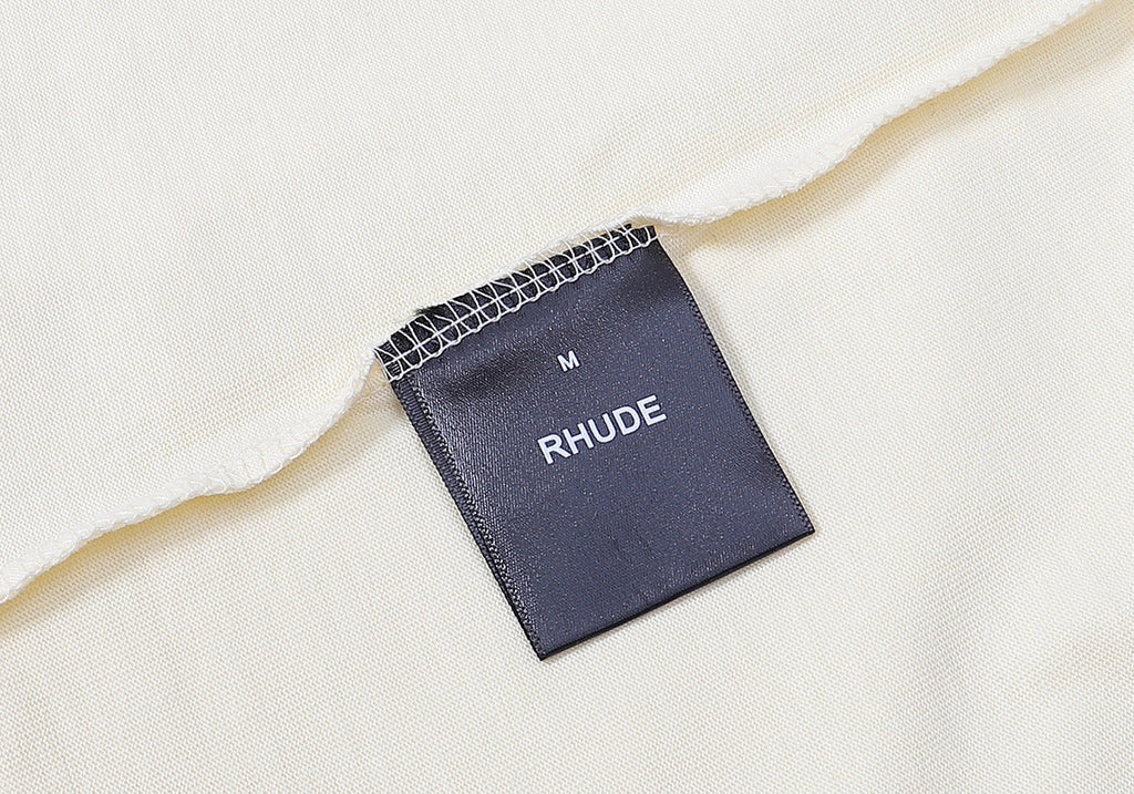 RHUDE Bordeaux T-Shirts RHUDE