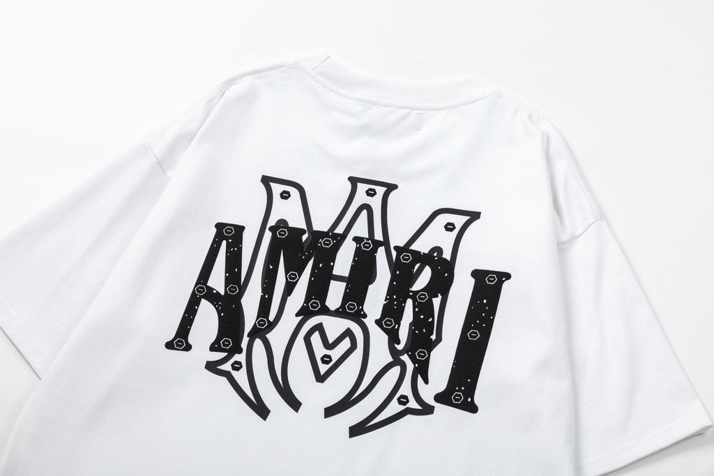AMIRI Logo Cotton Jersey T-Shirts AMIRI