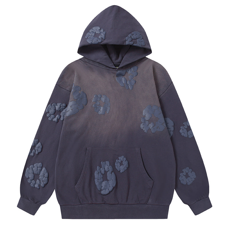 Denim Tears Mono Cotton Wreath Hoodie DENIM TEARS