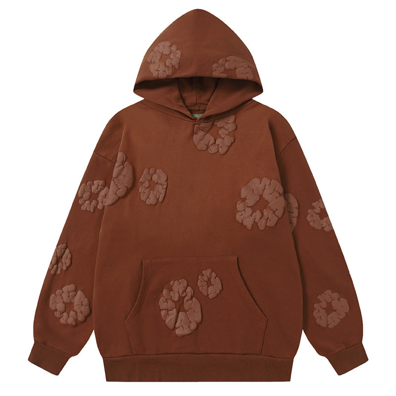 Denim Tears Mono Cotton Wreath Hoodie DENIM TEARS