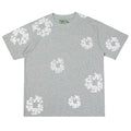 Denim Tears Crystal Patch Cotton logo Design T-Shirts DENIM TEARS