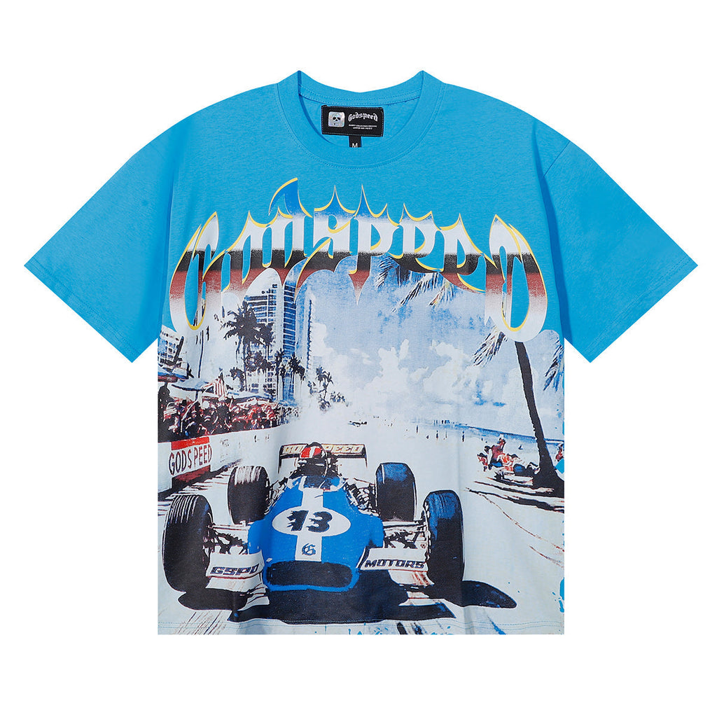 Godspeed Printed Graphic T-Shirt Godspeed