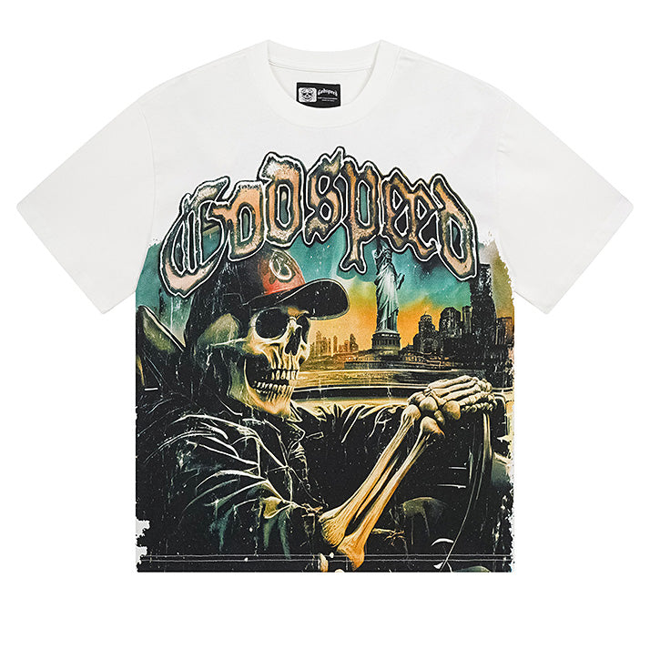 GODSPEED Skeleton Driving T-shirt Godspeed