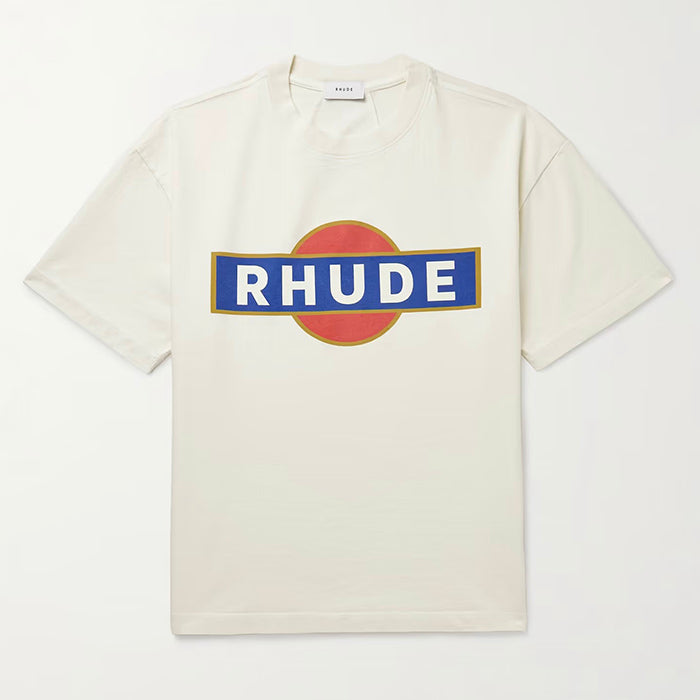 RHUDE Vintage Racer logo T-Shirt RHUDE