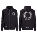 Chrome Hearts New Zip Up Hoodie -5001 Chrome Hearts