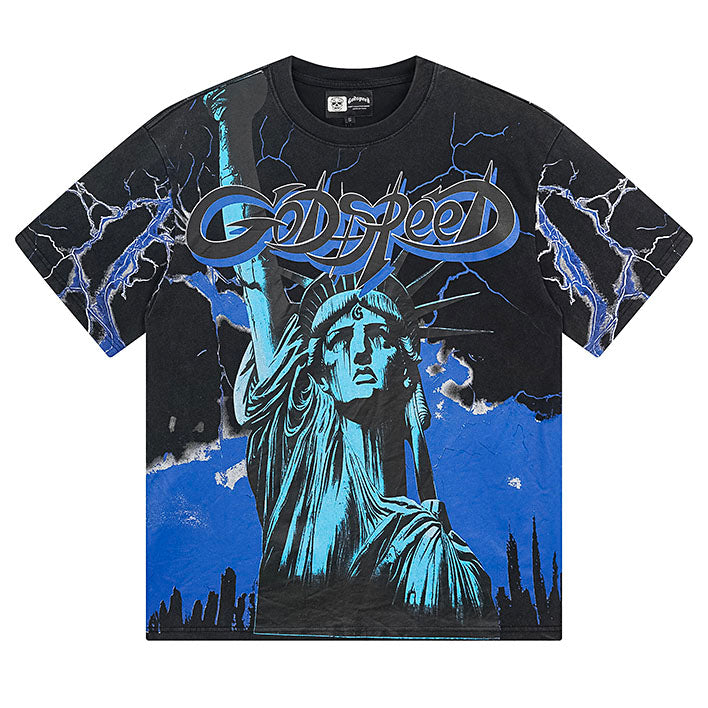 GODSPEED Statue Of Liberty T-shirt Godspeed