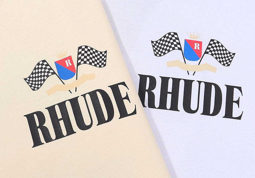 RHUDE RHUDE racing print T-Shirt RHUDE