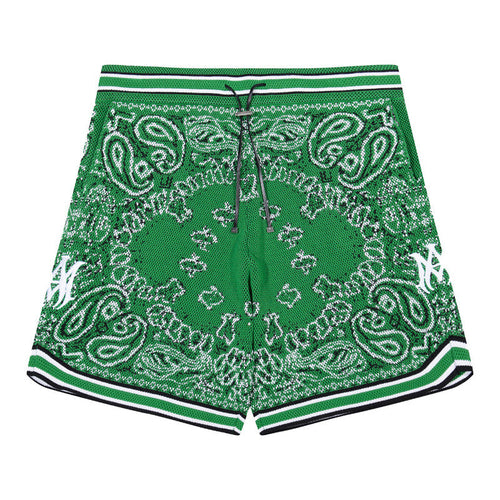 AMIRI Bandana Print B-Ball Drawstring Shorts AMIRI