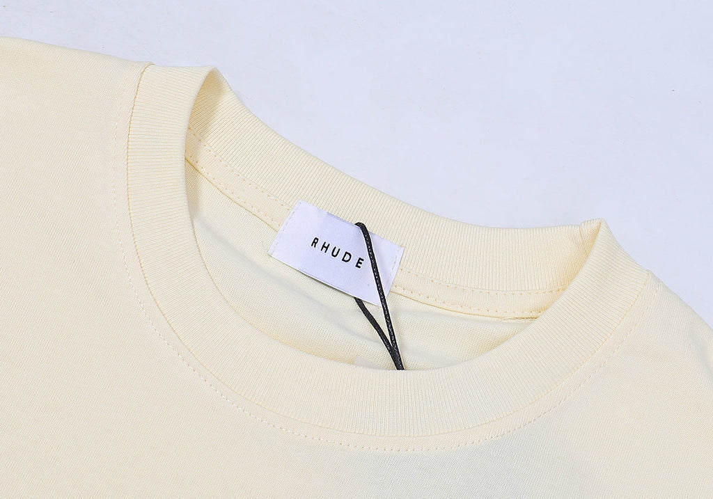 RHUDE BLOOD AND MUD LS T-Shirts RHUDE