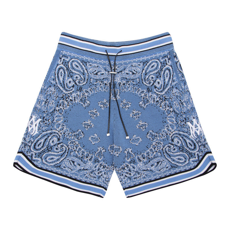 AMIRI Bandana Print B-Ball Drawstring Shorts AMIRI