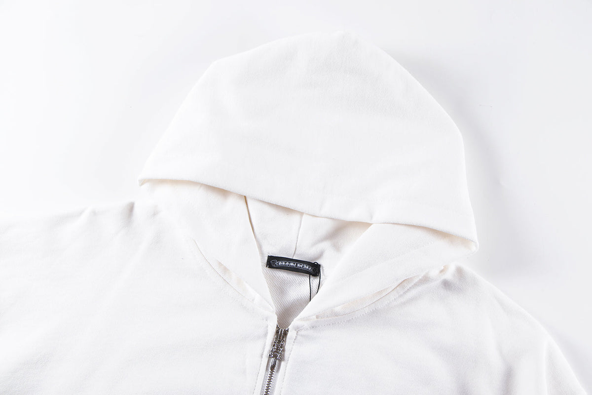 Chrome Hearts New Zip Up Hoodie -TQ02 Chrome Hearts