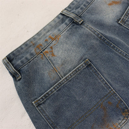 VALLEY Letter Jeans #8265